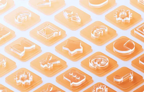 3D icons <br> & UI packs