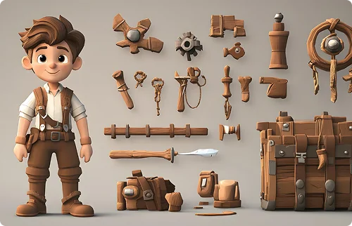 Game & <br>VR/AR assets
