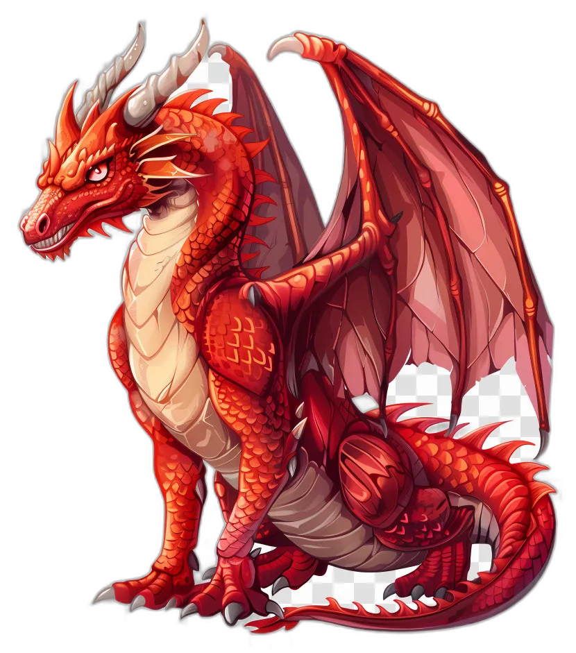 Fantasy Red Dragon
