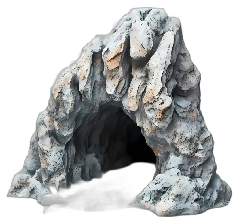 Rocky Cave Entrance