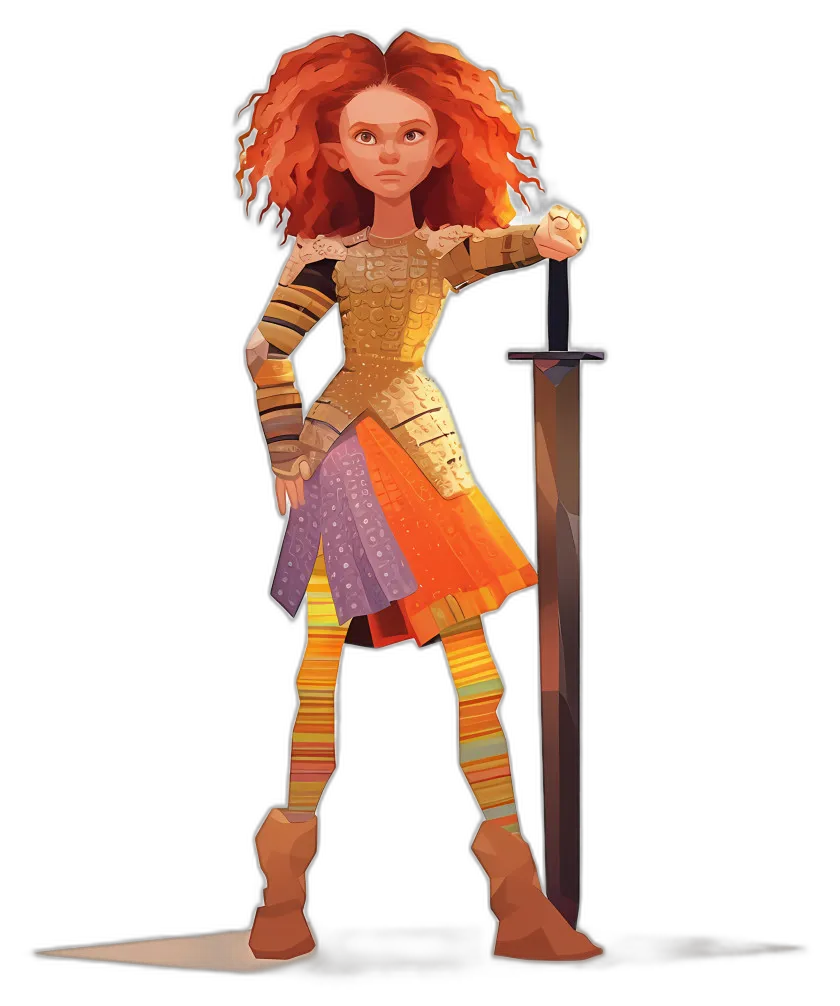 Stylized Female Warrior