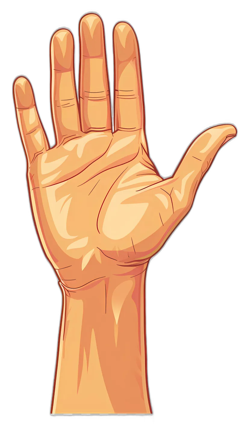 Stylized Cartoon Hand