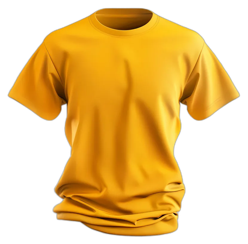 Casual Yellow T-Shirt