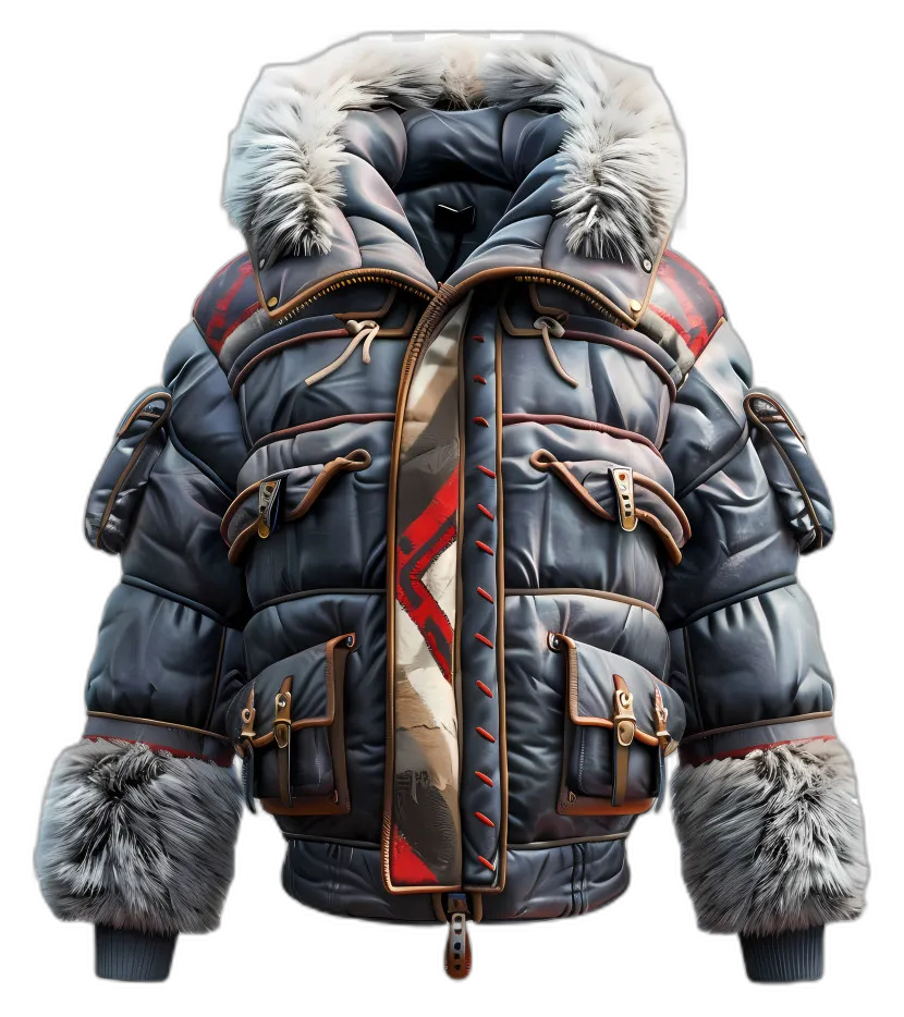 Futuristic Puffer Jacket