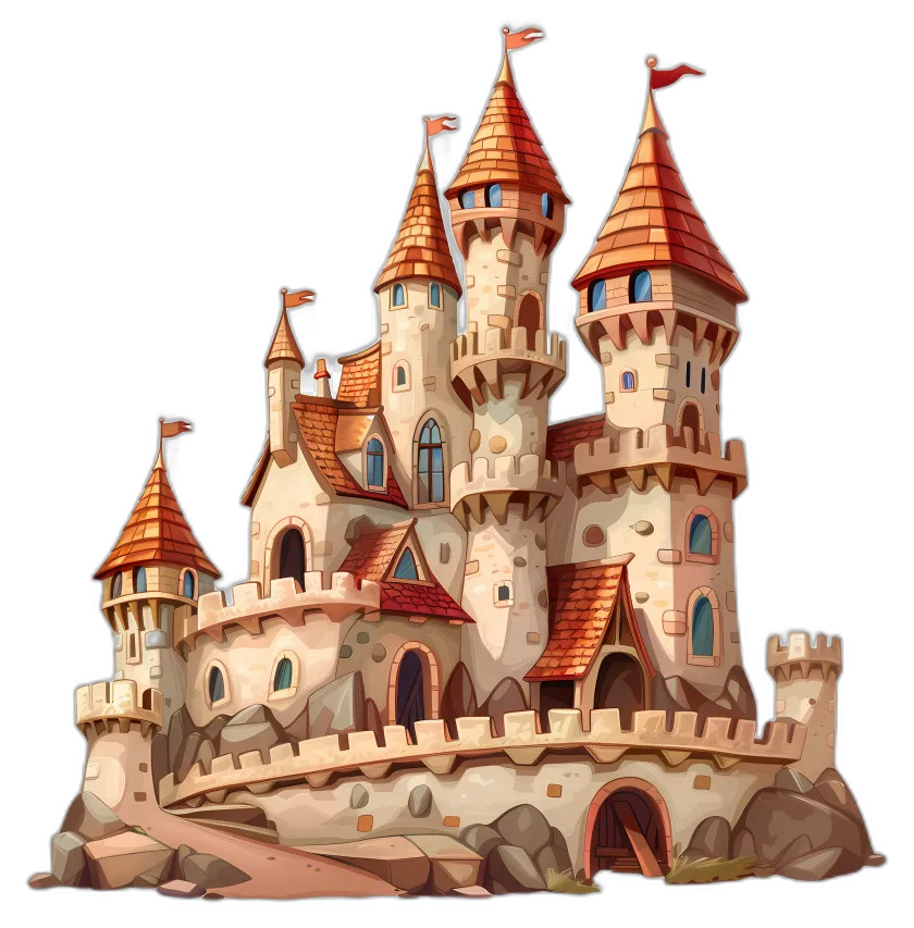 Fantasy Fairytale Castle