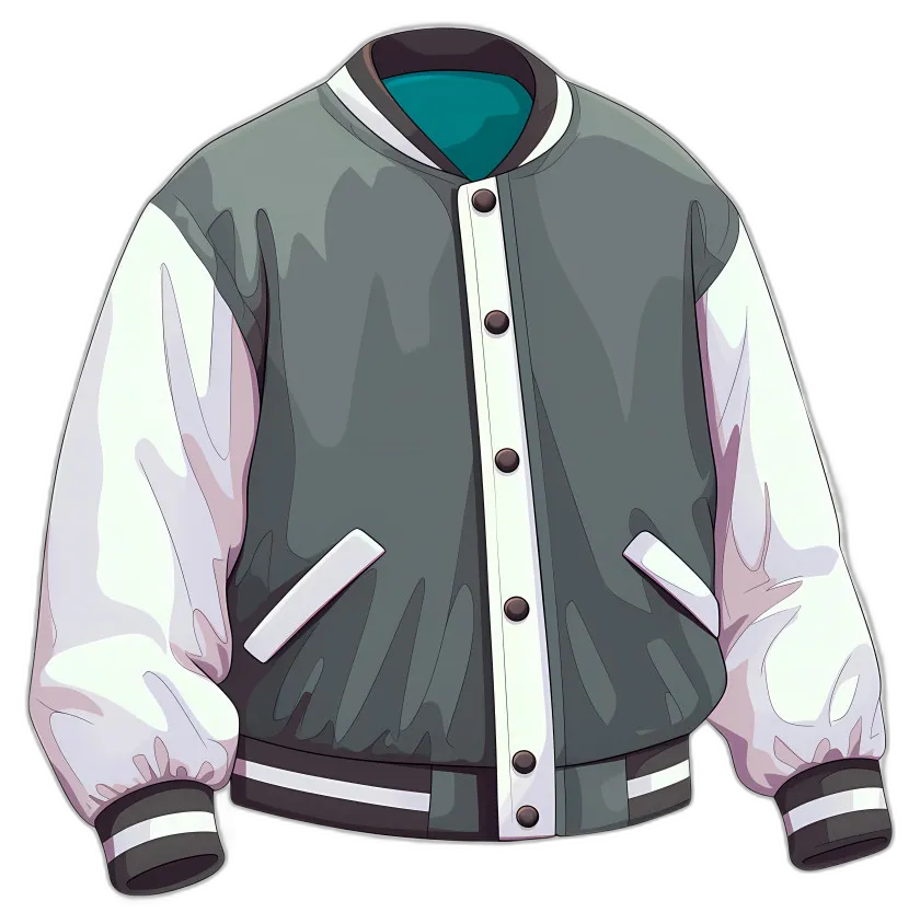 Two-Tone Varsity Jacket