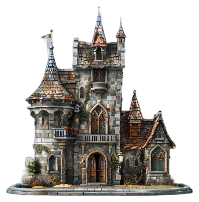 Fantasy Stone Castle