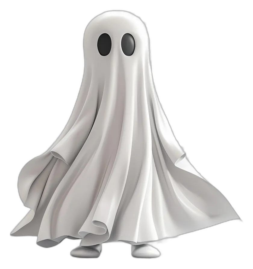 Cartoon Sheet Ghost