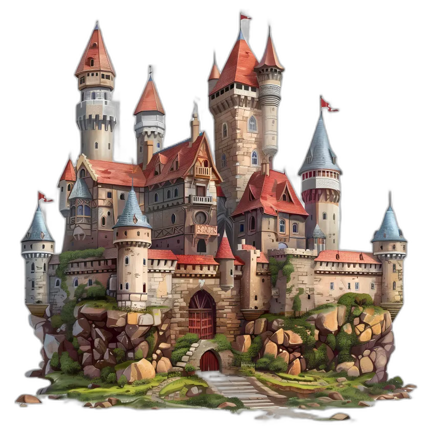 Fantasy Hilltop Castle