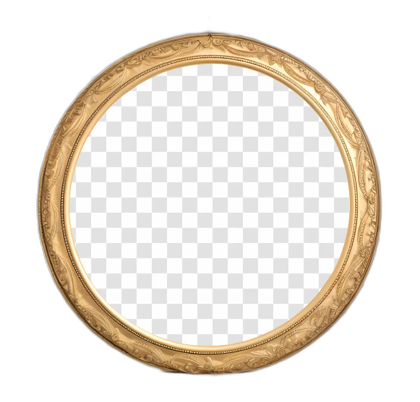 Golden Ornate Picture Frame