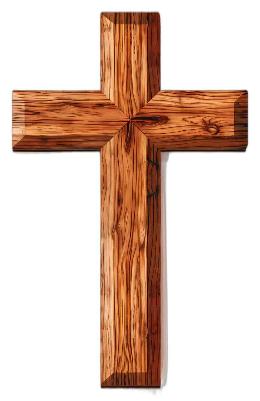 Polished Wooden Cross