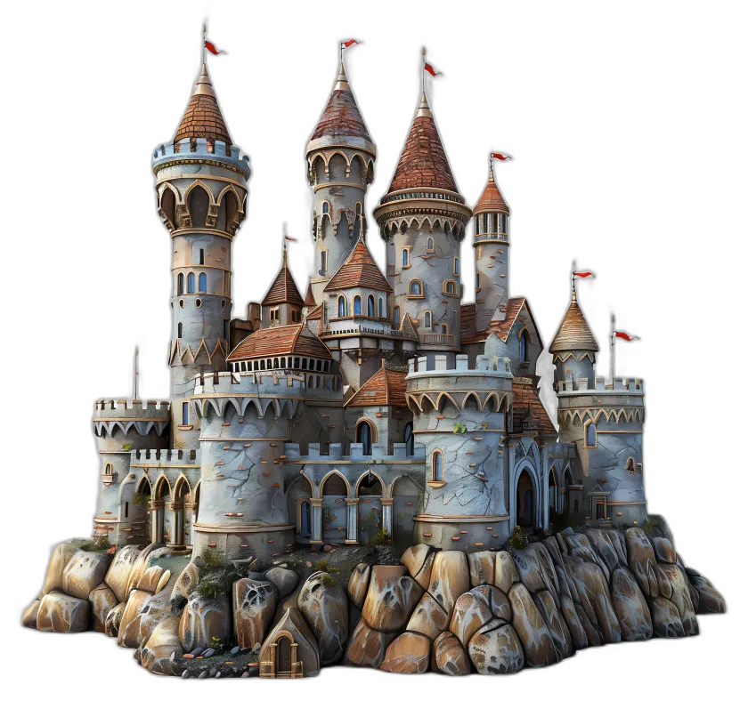 Fantasy Fairy Tale Castle