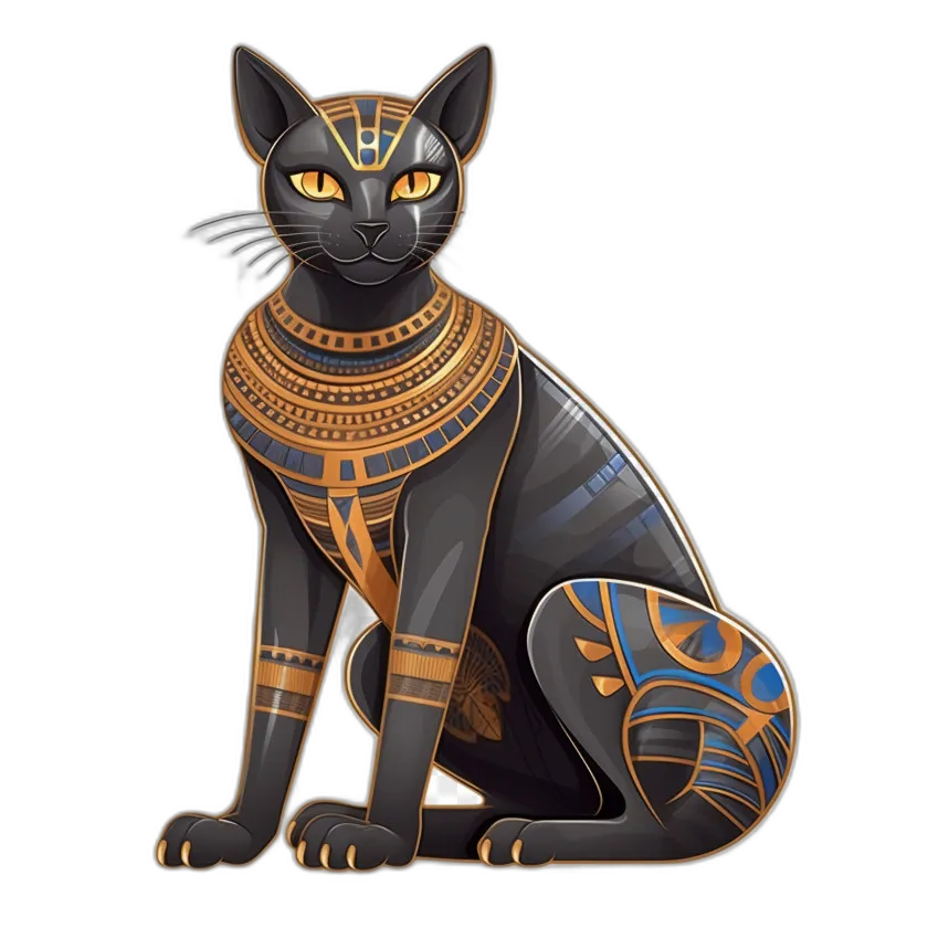 Egyptian Bastet Cat Statue