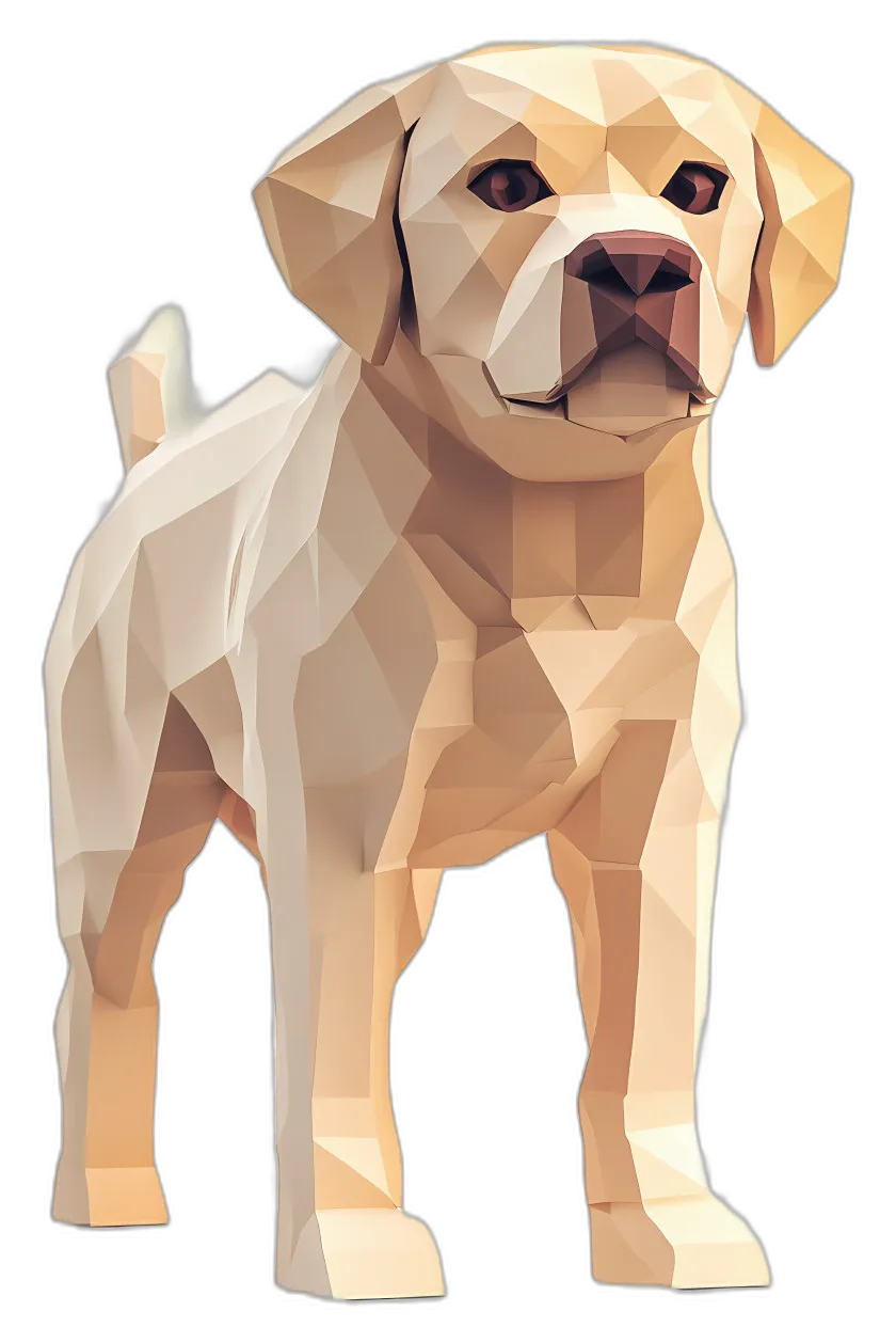 Low Poly Labrador Retriever