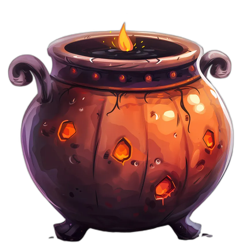 Glowing Fantasy Cauldron