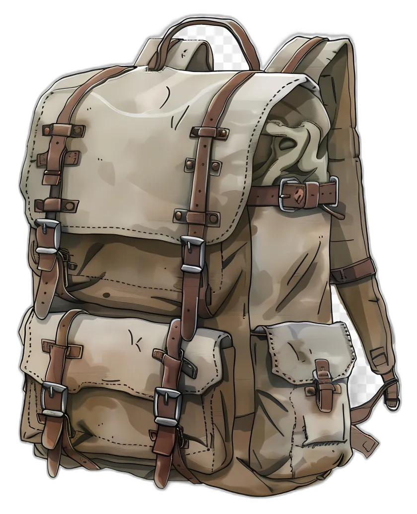 Vintage Canvas Backpack