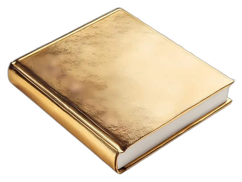 Golden Foil Hardcover Book