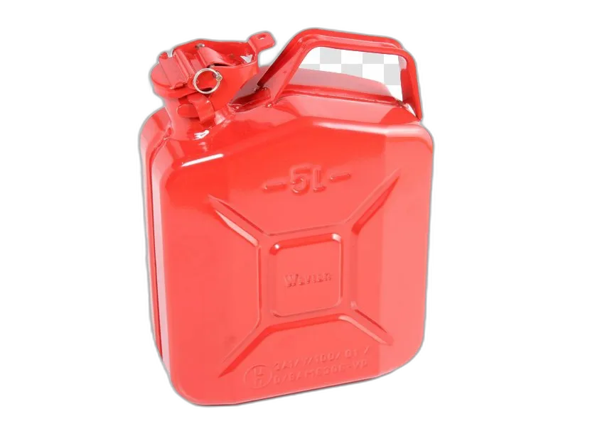 Red Metal Jerry Can