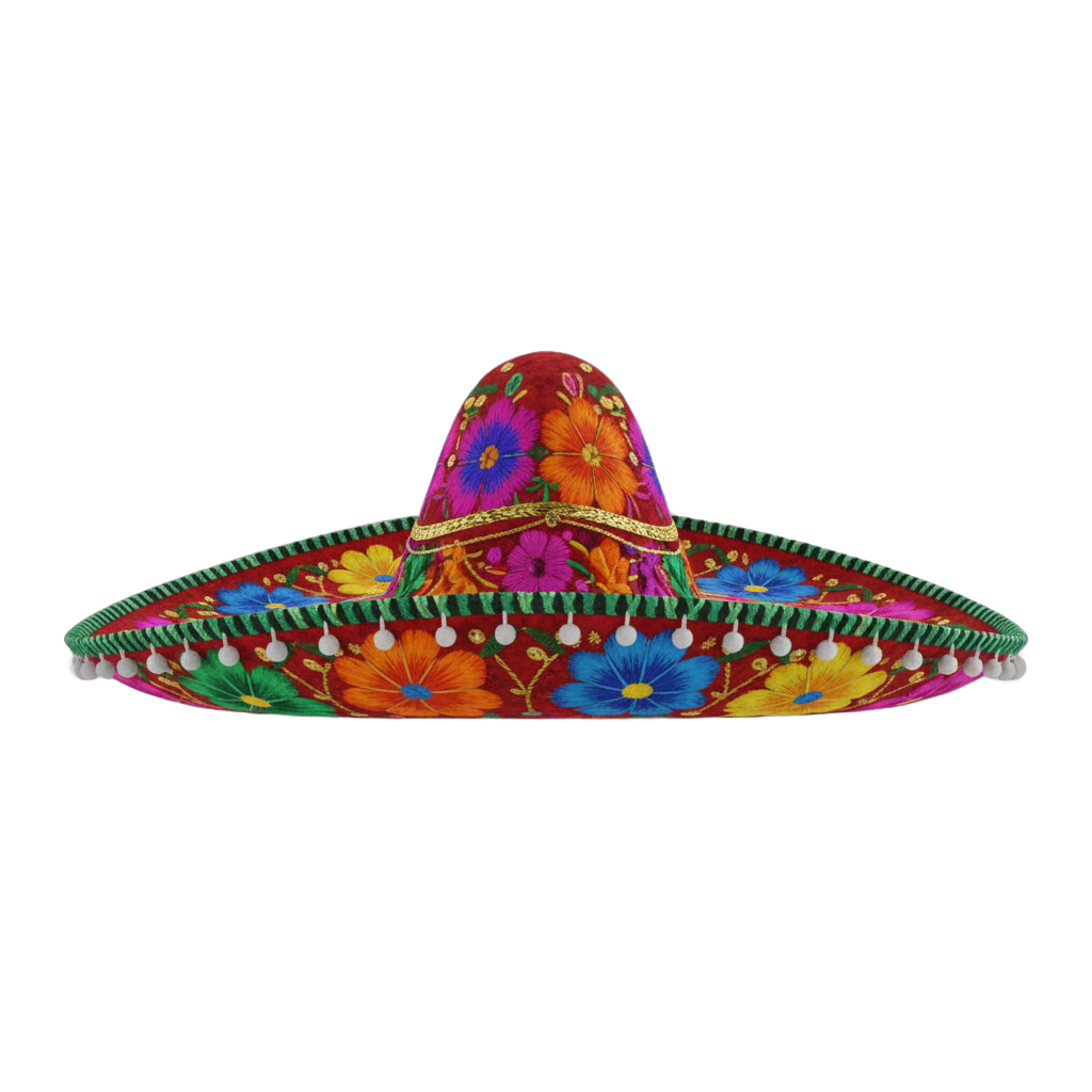 Colorful Mexican Sombrero