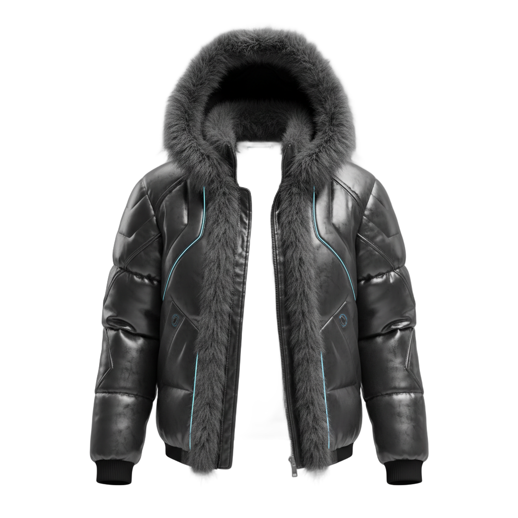 Futuristic Puffer Jacket