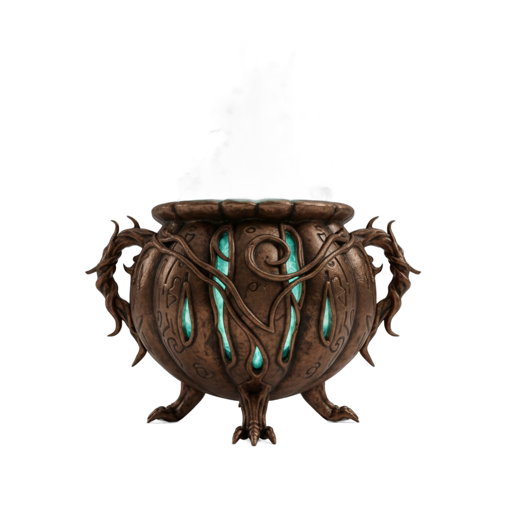 Glowing Fantasy Cauldron