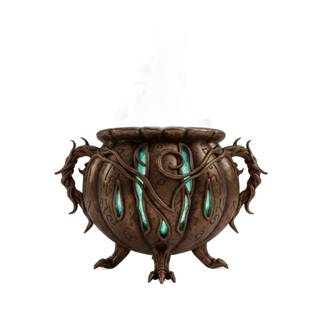 Glowing Fantasy Cauldron