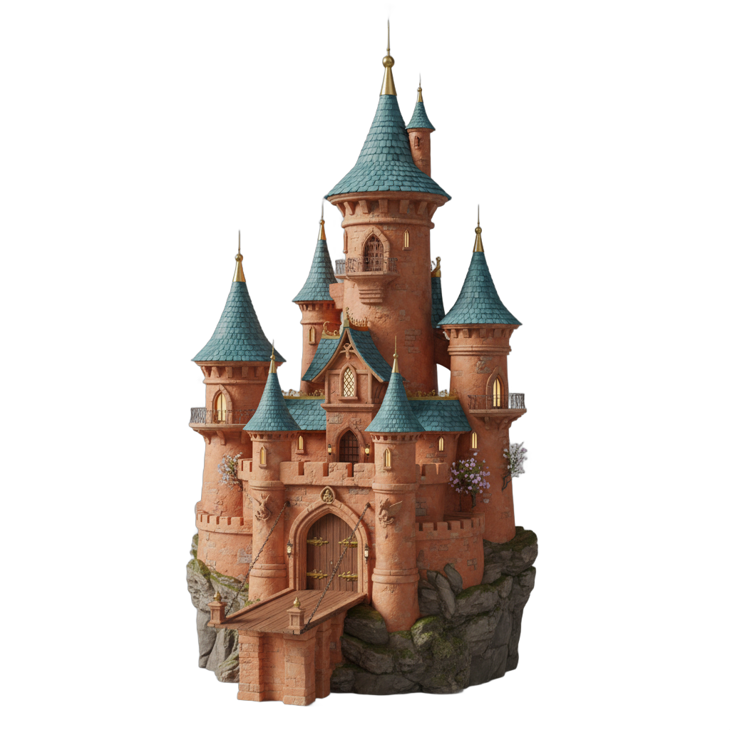 Fantasy Fairytale Castle