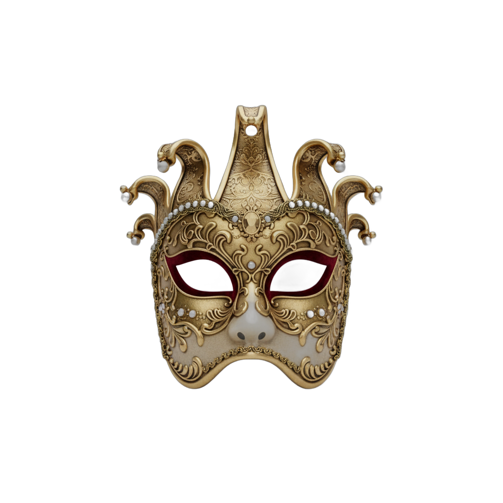 Ornate Venetian Carnival Mask