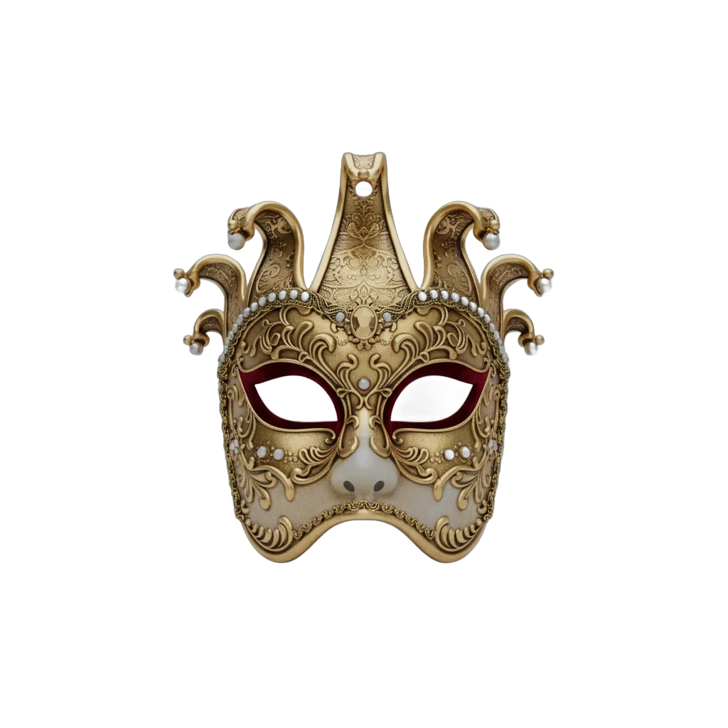 Ornate Venetian Carnival Mask