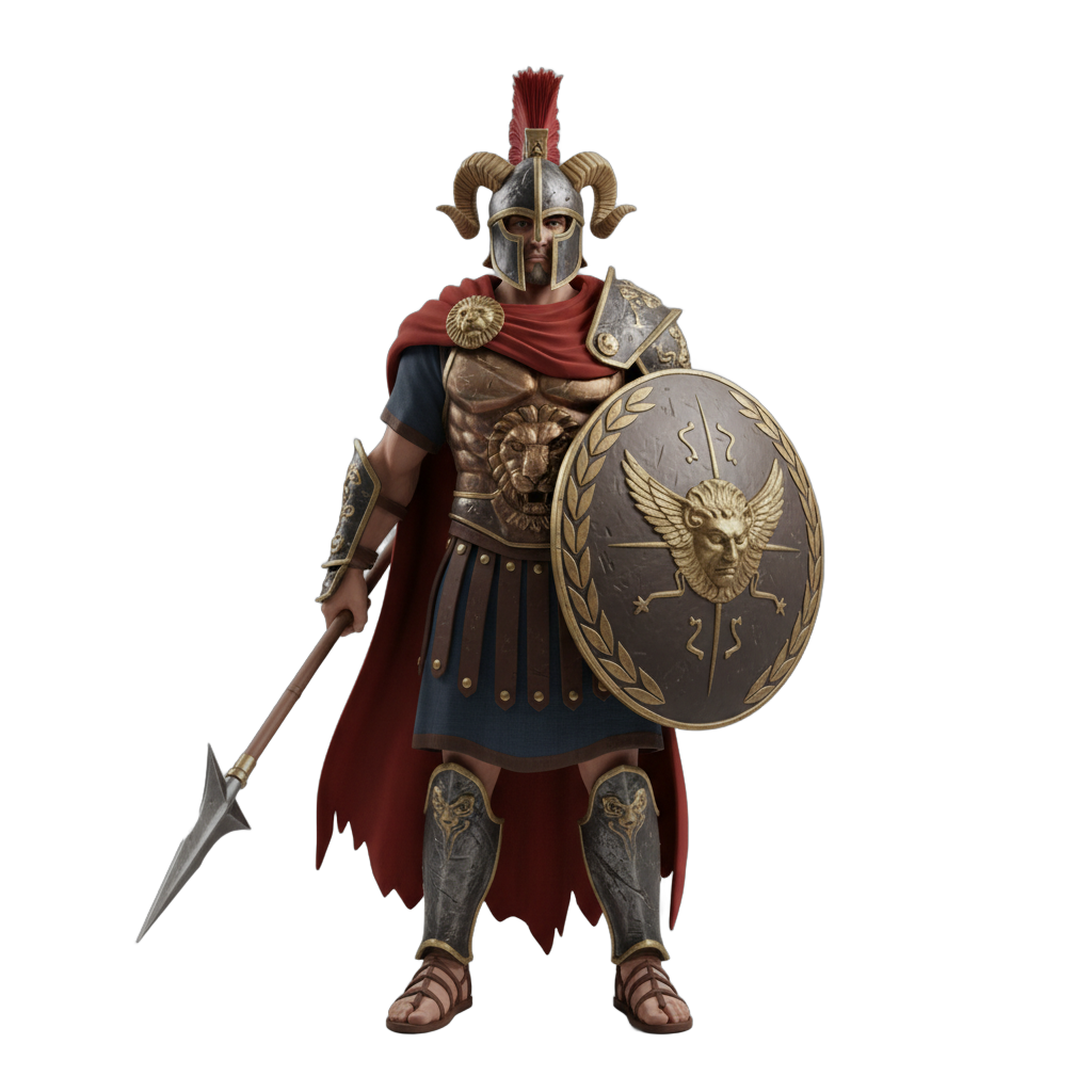 Stylized Ancient Warrior