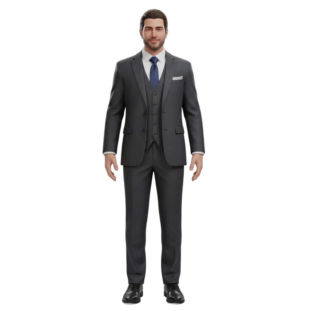 Formal Businessman Character