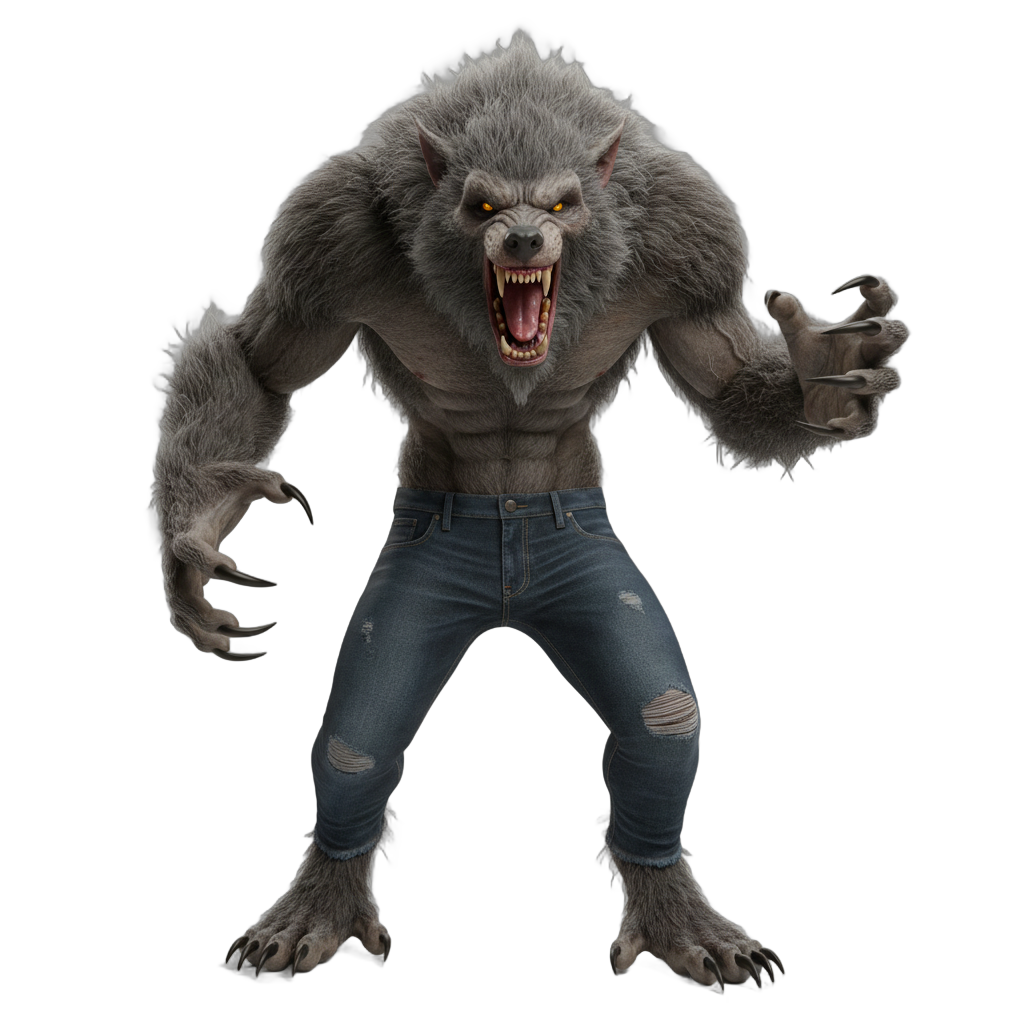 Fierce Werewolf Monster