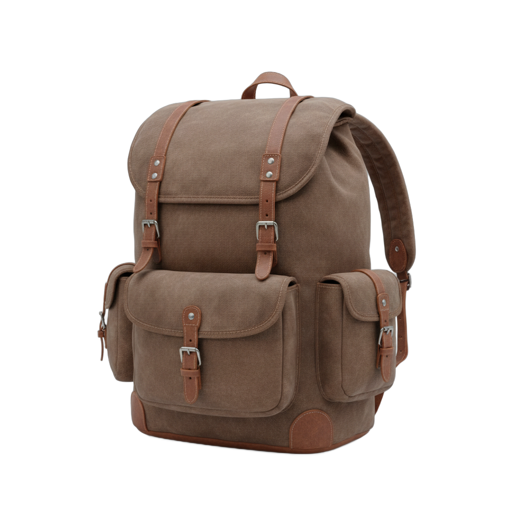 Vintage Canvas Backpack