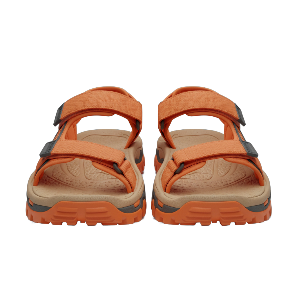 Orange Sport Sandals