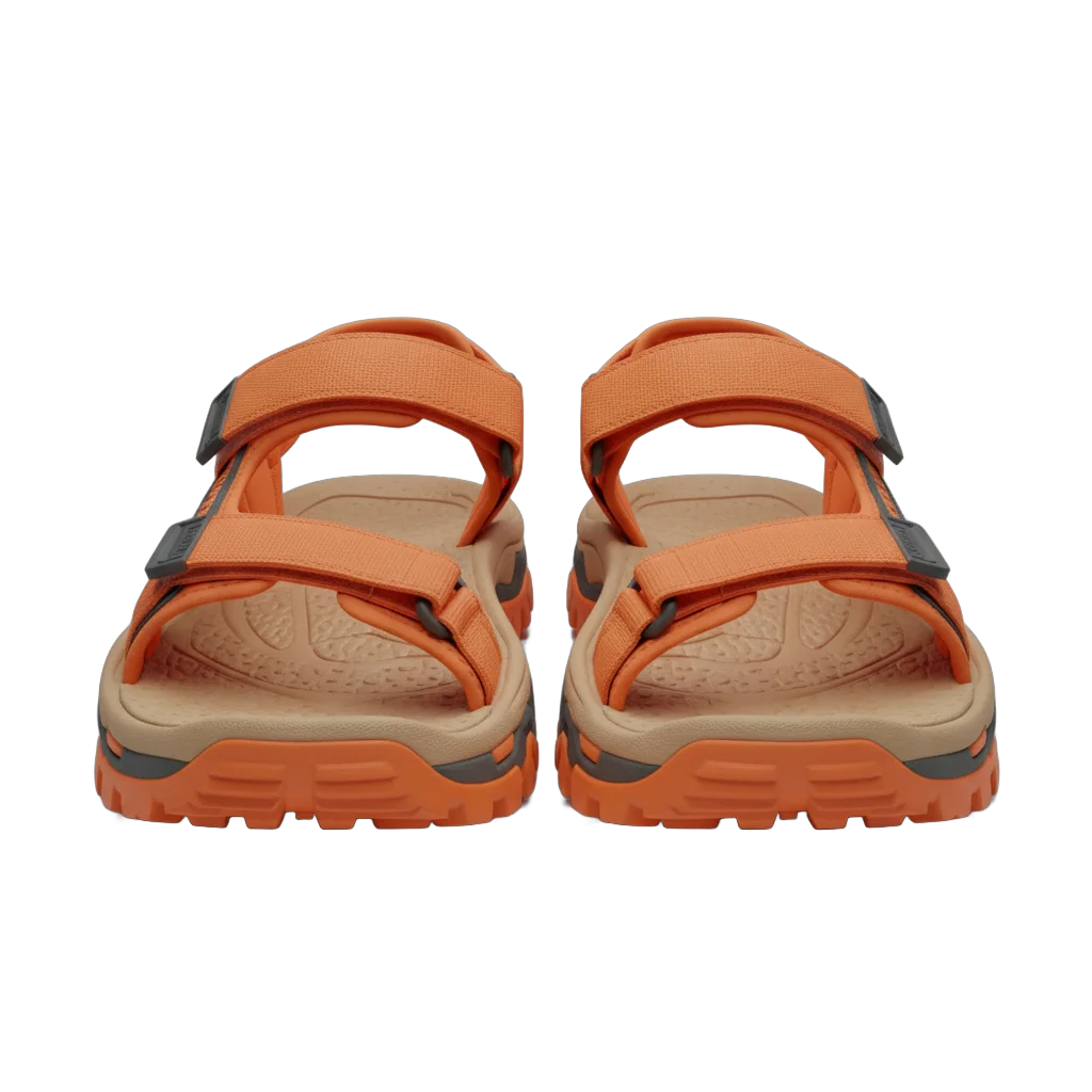 Orange Sport Sandals