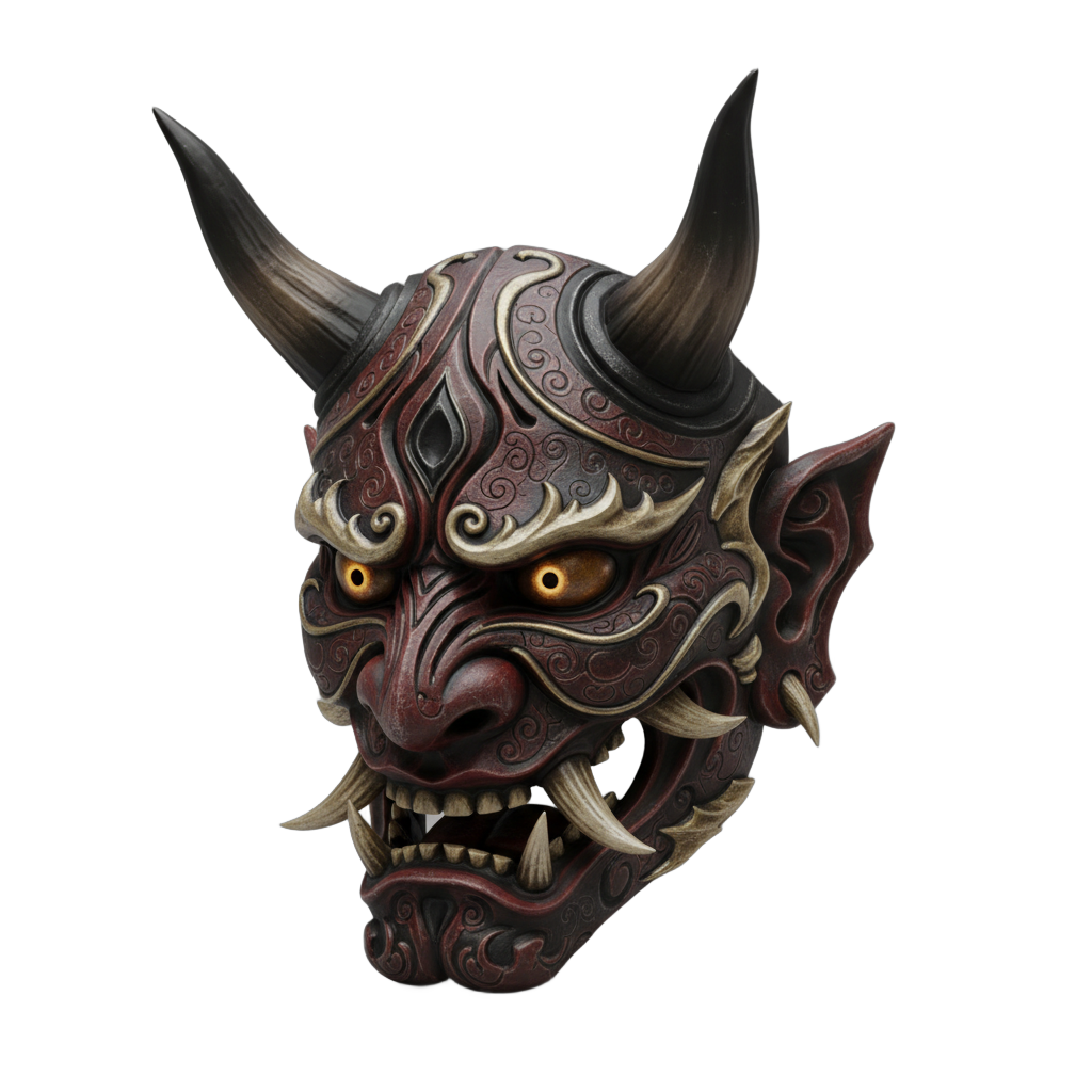 Demonic Oni Mask