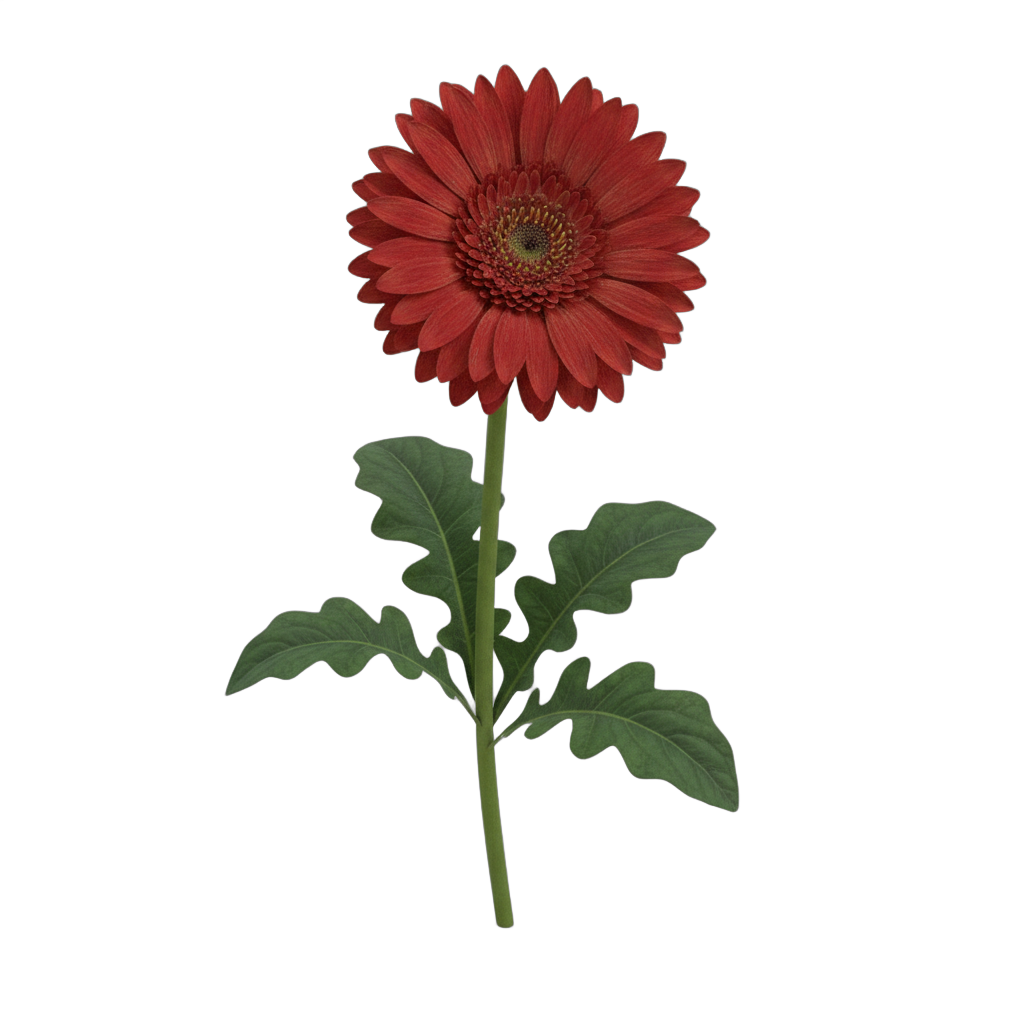 Red Gerbera Daisy