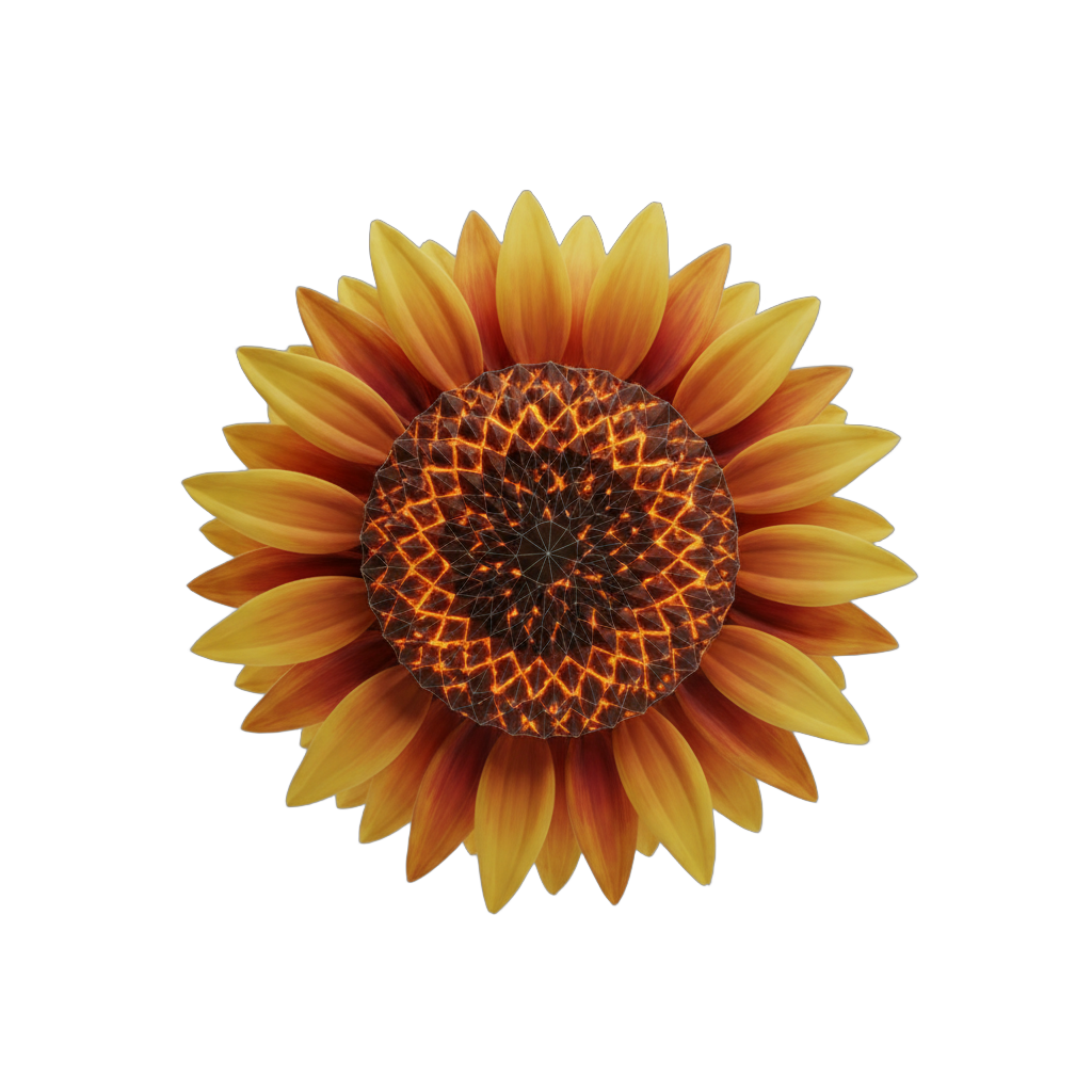 Stylized Sunflower