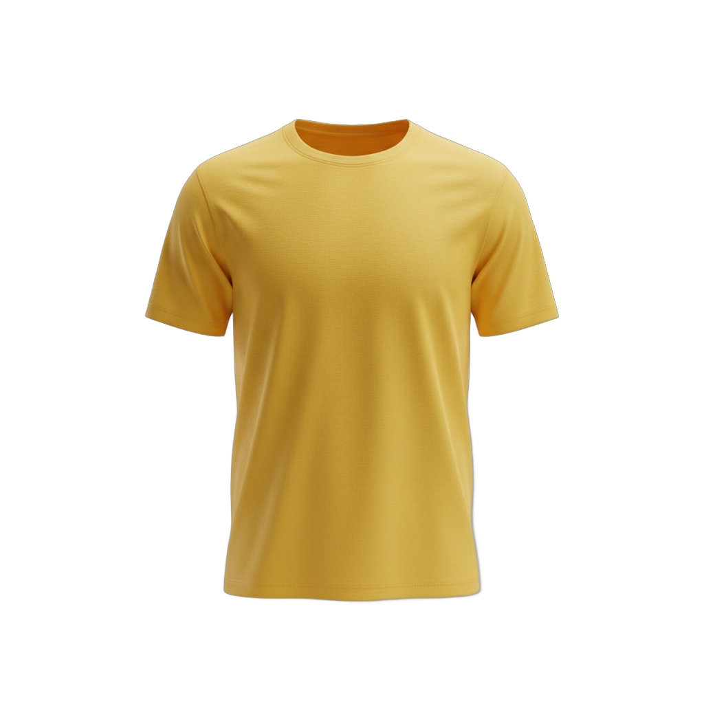 Casual Yellow T-Shirt