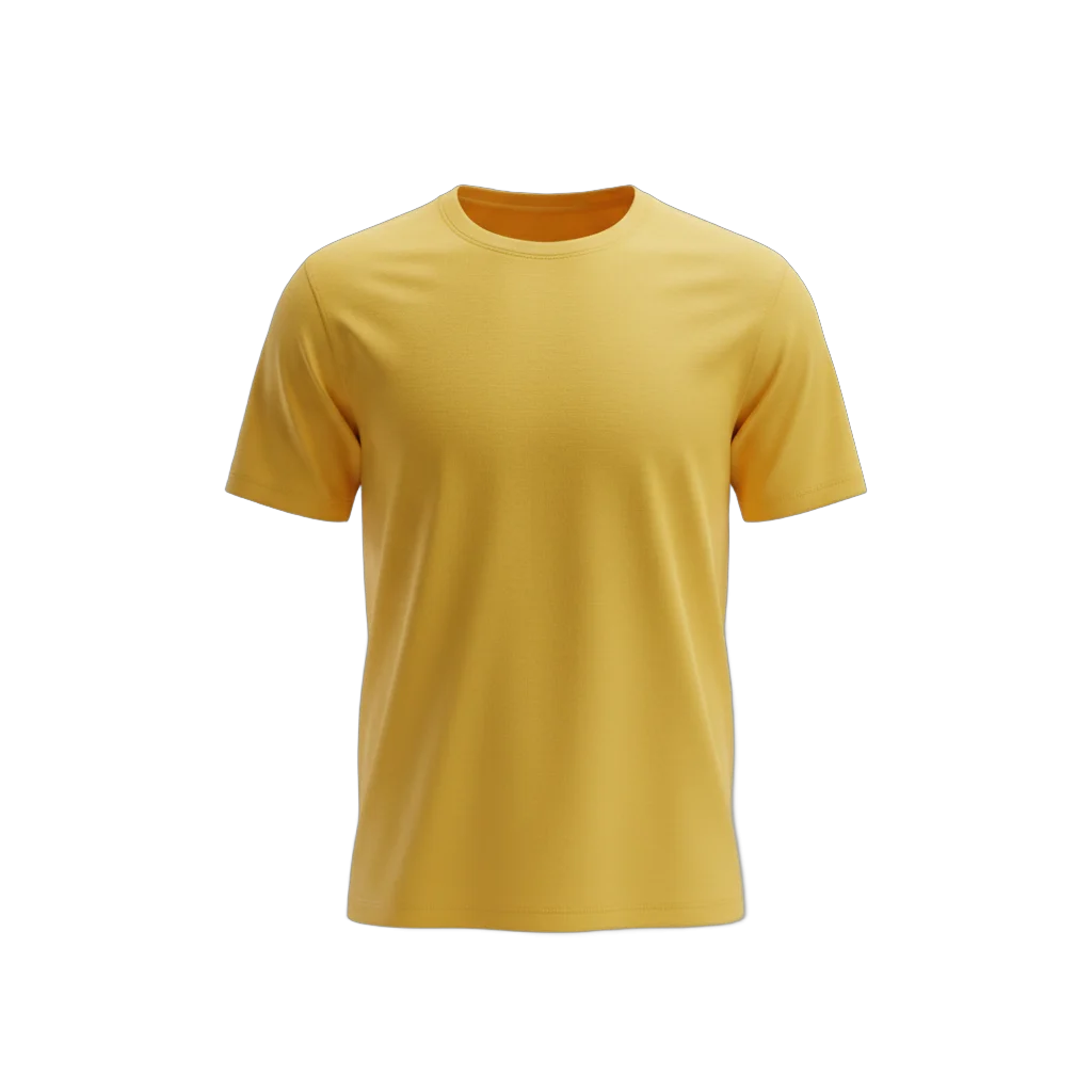 Casual Yellow T-Shirt
