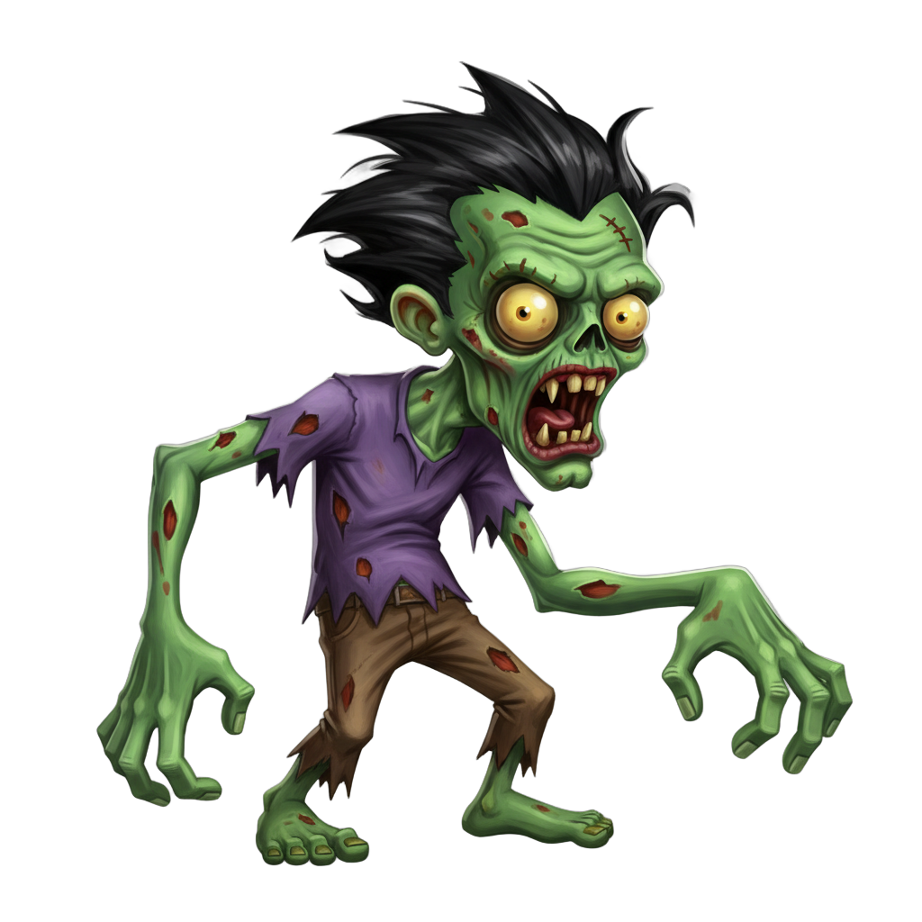 Cartoon Zombie Character
