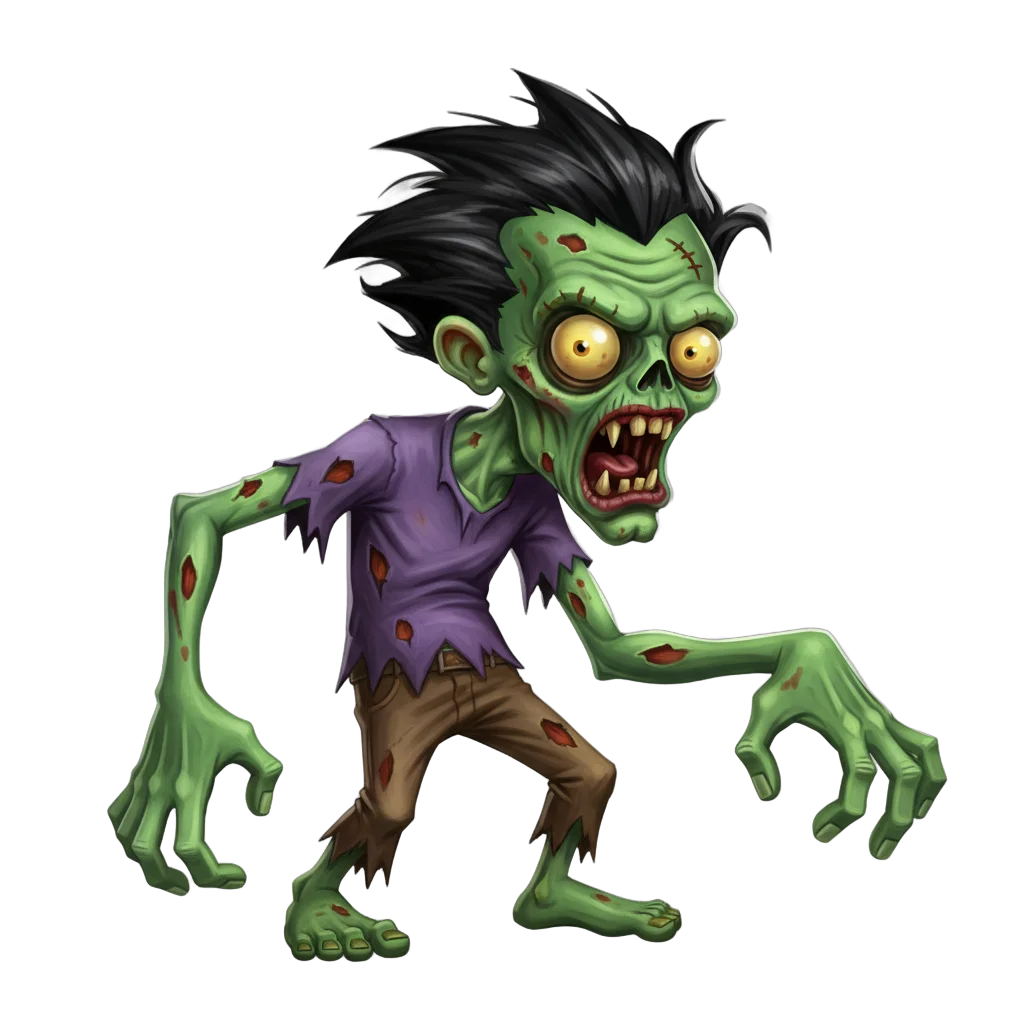 Cartoon Zombie Character