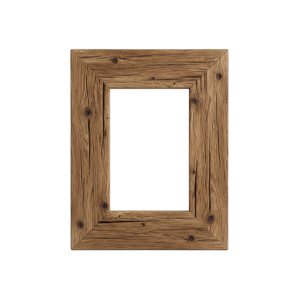 Rustic Wooden Picture Frame