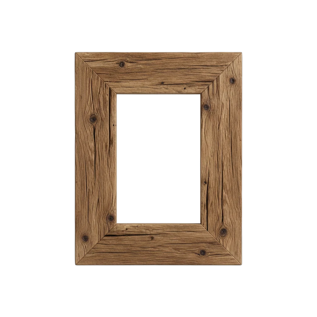 Rustic Wooden Picture Frame