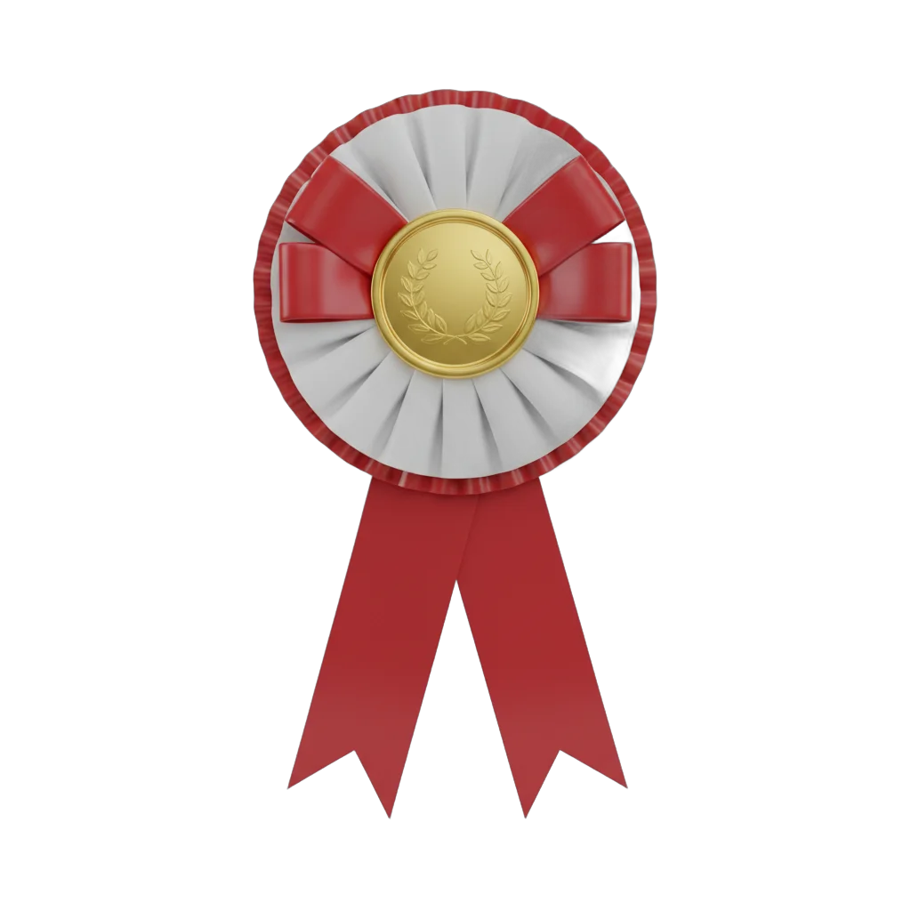 Classic Award Rosette Ribbon