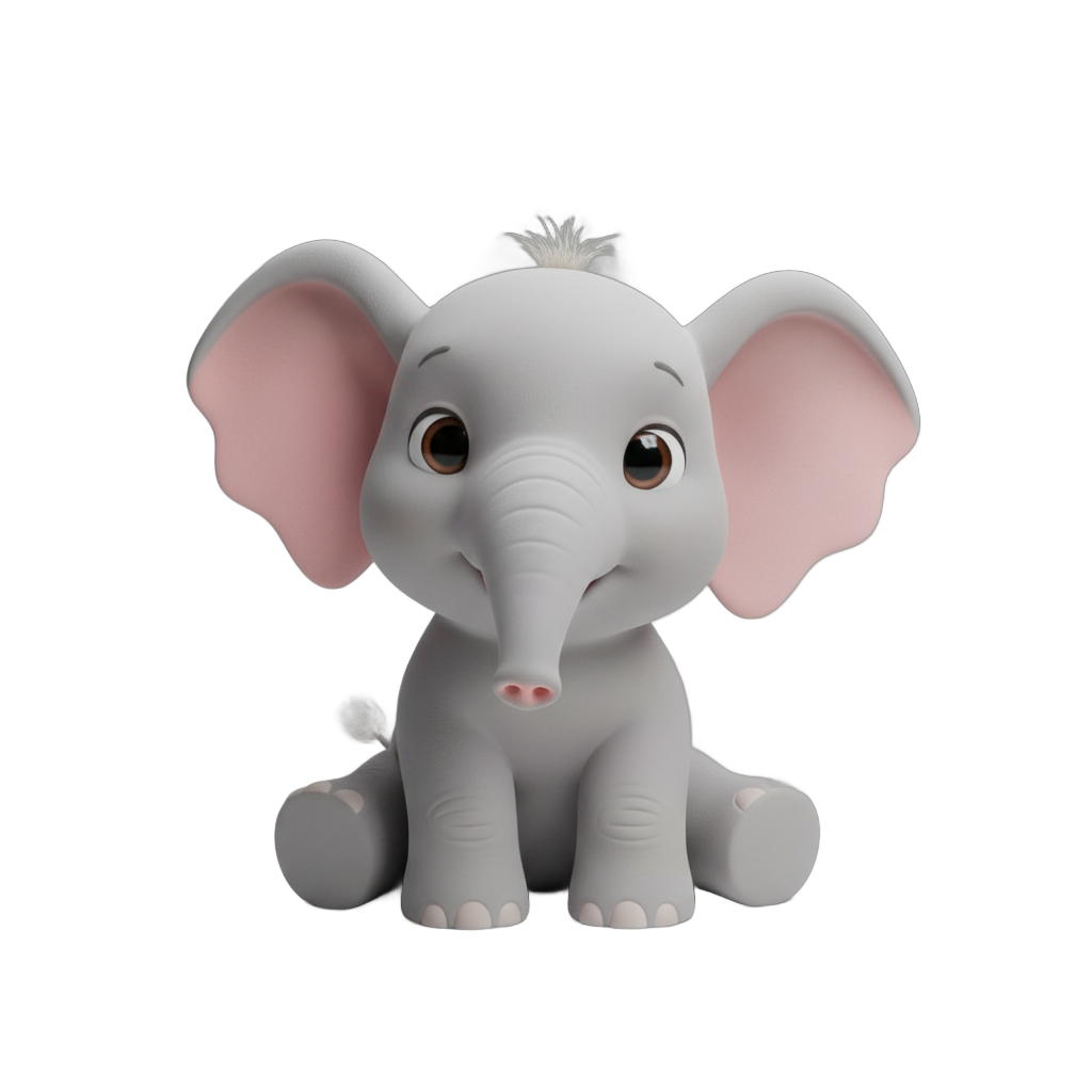 Cute Baby Elephant