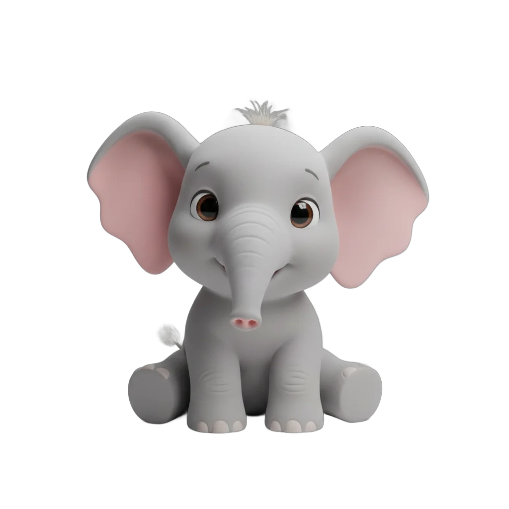 Cute Baby Elephant