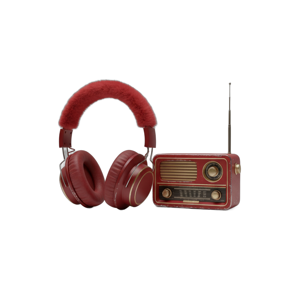 Retro Red Electronics Bundle