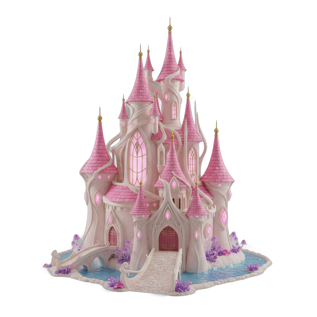 Fantasy Pink Castle