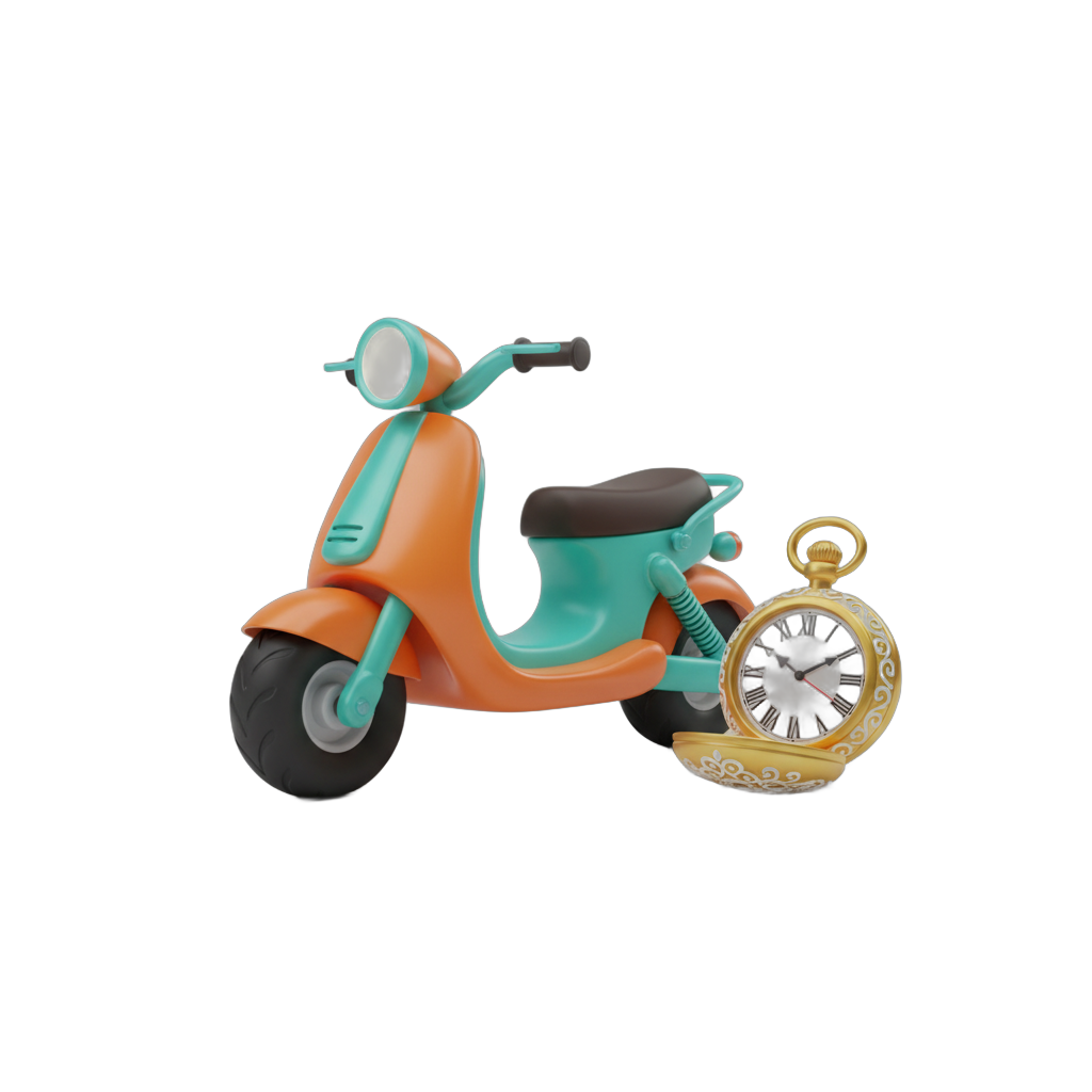 Cartoon Vehicle and Accessory Bundle